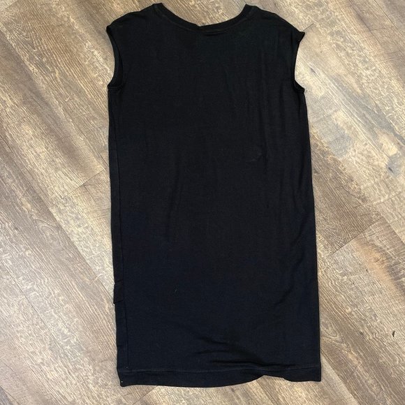 Active Life Black Sleeveless Lounge Tunic Dress, Size Small - Picture 4 of 9
